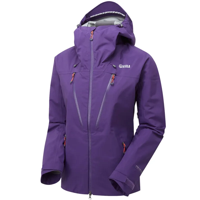 Keela Pinnacle Waterproof Jacket Womens in Amethyst-1